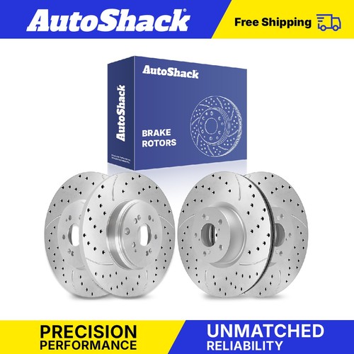 Front rear drilled slotted - drilled,